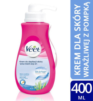 Veet Minima krem do depilacji skóra wrażliwa 400ml