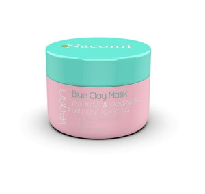 Nacomi Vegan Blue Clay Mask Anti Aging Oxygenating maska niebieska przeciwz