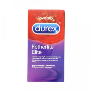 Durex Durex prezerwatywy Fetherlite Elite 12 szt ultracienkie