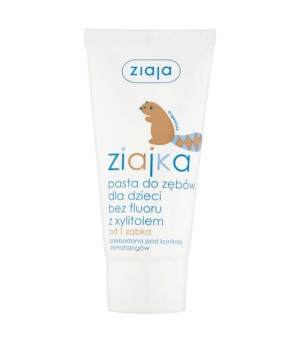 Ziaja Ziajka pasta do zębów dla dzieci bez fluoru z xylitolem 50ml