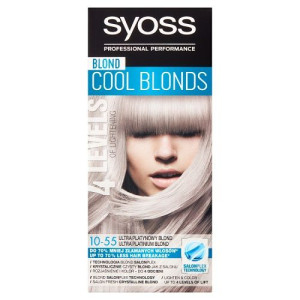 Syoss Cool Blonds rozjaśniacz do włosów 10_55 Ultra Platynowy Blond