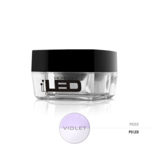 Silcare High Light Led Gel średniogęsty jednofazowy żel do paznokci Violet