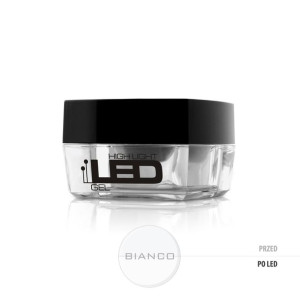 Silcare High Light Led Gel średniogęsty jednofazowy żel do paznokci Bianco