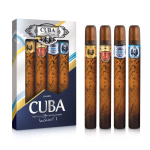 Cuba Original Cuba Quad For Men zestaw Gold edt + Royal edt + Winner edt +