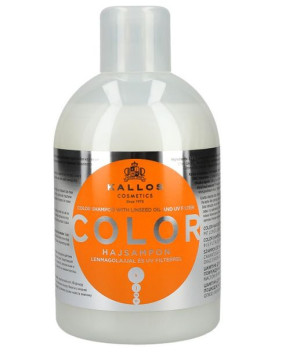 Kallos Color Shampoo With Linseed Oil and UV Filter szampon do włosów farbo