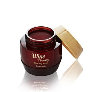 HOLIKA HOLIKA Wine Therapy Sleeping Mask całonocna maseczka z ekstraktem z