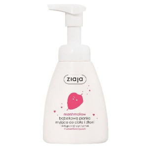 Ziaja Bąbelkowa pianka myjąca do ciała i dłoni Marshmallow 250ml