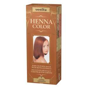 Venita Henna Color balsam koloryzujący z ekstraktem z henny 7 Miedziany 75m