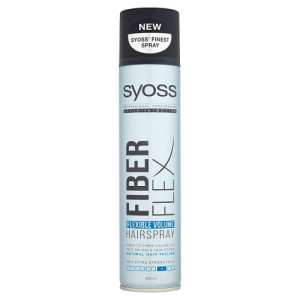Syoss Fiberflex Flexible Volume Hairspray lakier zwiększający objętość włos