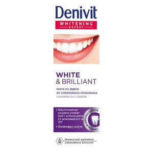 Denivit White & Brilliant Toothpaste pasta do zębów do codziennego stosowan