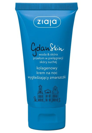 Ziaja GdanSkin kolagenowy krem na noc wygładzający zmarszczki 50ml