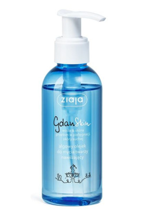 Ziaja GdanSkin algowy olejek do mycia twarzy nawilżający 140ml