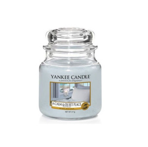 Yankee Candle Świeca zapachowa mały słój A Calm & Quiet Place 104g
