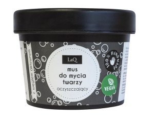 LaQ Mus do mycia twarzy oczyszczający z węglem aktywnym 100ml