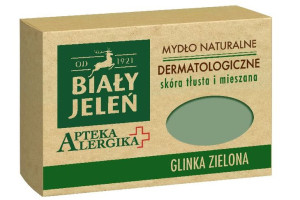 Biały Jeleń Apteka Alergika mydło naturalne dermatologiczne do skóry tłuste