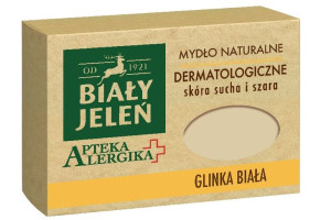 Biały Jeleń Apteka Alergika mydło naturalne dermatologiczne do skóry suchej