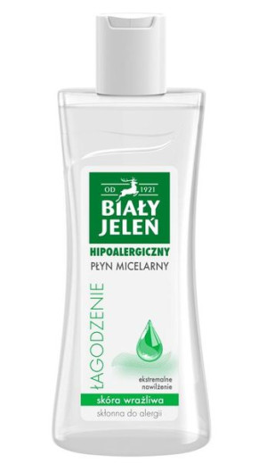 Biały Jeleń Łagodzenie hipoalergiczny płyn micelarny Ekstremalne Nawilżenie