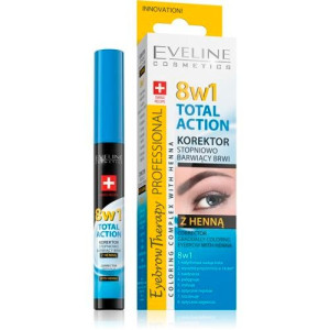 Eveline Cosmetics Eyebrow Therapy Professional 8w1 Total Action korektor st