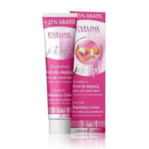 Eveline Cosmetics Just Epil 3w1 ultradelikatny krem do depilacji pach rąk i