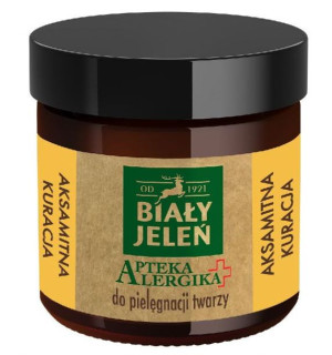 Biały Jeleń Apteka Alergika aksamitna kuracja do pielęgnacji twarzy 60ml
