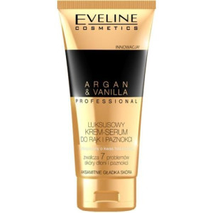 Eveline Cosmetics Argan&Vanilla luksusowy krem-serum do rąk i paznokci 100m