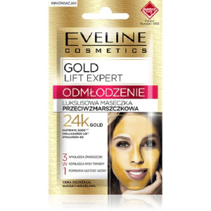 Eveline Cosmetics Gold Lift Expert odmładzająca maseczka przeciwzmarszczkow