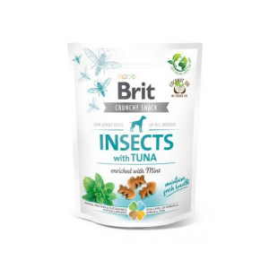 Brit Care Dog Crunchy Cracker Owady, Tuńczyk, Mięta Przysmak Dla Psa  200 g