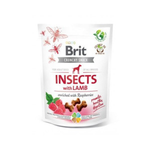 Brit Care Dog Crunchy Cracker Owady, Jagnięcina, Maliny Przysmak Dla Psa  2