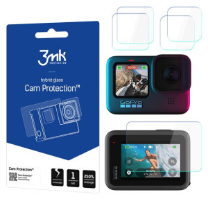 Szkło hybrydowe 3MK CamProtect GoPro HERO 9 Black