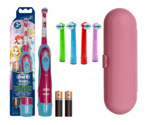 Szczoteczka Oral-B Advance Księżniczki + zam. Kids Color x4 + zam. etui ""O