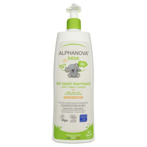 Alphanova Bebe Odżywczy żel do mycia skóry suchej i atopowej - 500 ml