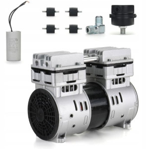 Silnik Pompa Kompresor cichy BEZOLEJOWY 750W 230V