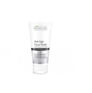 Bielenda Professional Anti - Age Face Mask Hyaluronic Acid przeciwzmarszczk