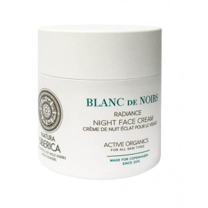 Natura Siberica Blanc De Noirs Radiance Night Face Cream rozświetlający kre