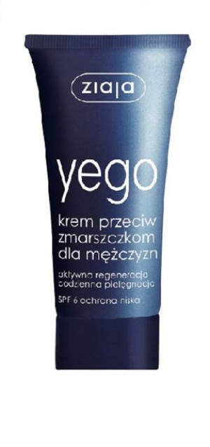Ziaja Yego krem przeciwzmarszczkowy dla mężczyzn 50ml