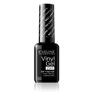 Eveline Cosmetics Vinyl Gel winylowy lakier do paznokci+top coat 2w1 211 12