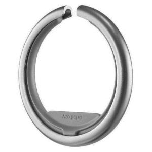 Uchwyt pierścień do kluczy Orbitkey Ring - charcoal