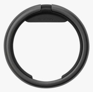 Uchwyt pierścień do kluczy Orbitkey Ring - all black