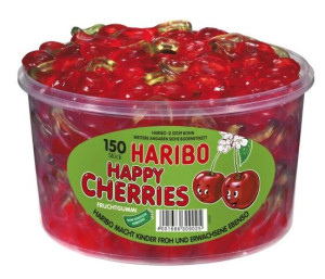 HARIBO żelki HAPPY CHERRIES Wiśnie 150SZT