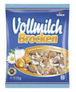 Storck Vollmilch Brocken Karmelowe Cukierki 315g