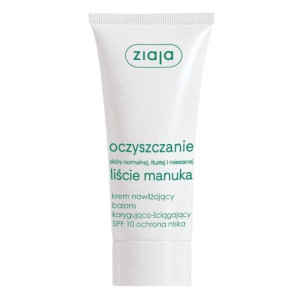 Ziaja Liście Manuka Oczyszczanie krem nawilżający balans korygująco-ściągaj