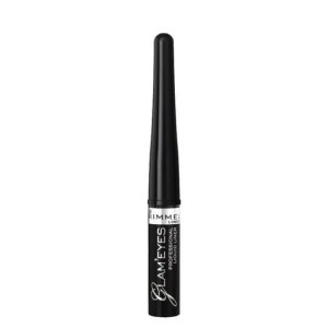 Rimmel Glam'eyes Professional eyeliner w płynie 001 Glamour Black 3.5ml