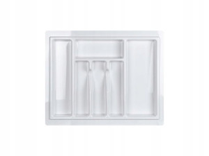 Wkład Na Sztućce Organizer Do Szuflady 60 Cm Biały