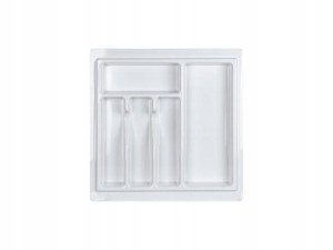 Wkład Na Sztućce Organizer Do Szuflady 50 Cm Biały