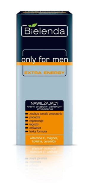 Bielenda Only For Men Extra Energy nawilżający krem przeciw oznakom zmęczen