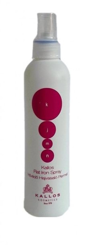 Kallos KJMN Flat Iron Spray spray ochronny do prostowania włosów 200ml