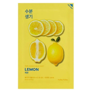 HOLIKA HOLIKA Pure Essence Mask Sheet Lemon rozjaśniająca maseczka z ekstra