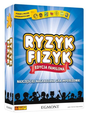 RYZYK FIZYK gra planszowa EDYCJA FAMILIJNA Egmont