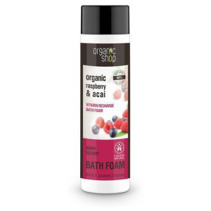 Organic Shop Organic Raspberry & Acai Vitamin Recharge Bath Foam piana do k
