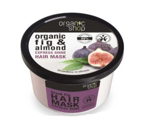 Organic Shop Organic Fig & Almond Hair Mask nabłyszczająca maska do włosów